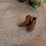 jute vloerkleed braided sfeer 159