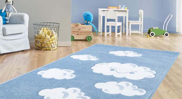 vloerkleed wolk