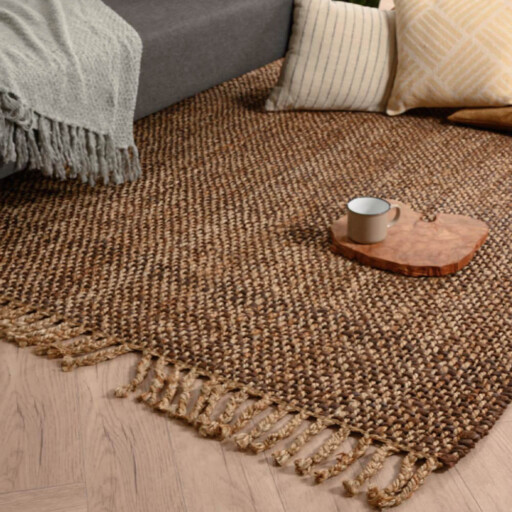 Jute vloerkleed Chunky - Boho & me - bruin/naturel - sfeer