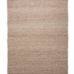 Wollen vloerkleed Lett – beige