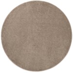 Rond vloerkleed Fine – beige TOP