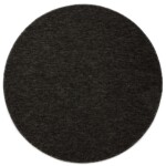 Rond vloerkleed Lush – antraciet