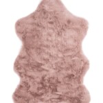 Kindervloerkleed schaap – Fluffy roze