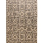 top view Buitenkleed Sunny Oriental – beige-zwart