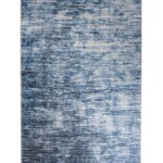 Vintage vloerkleed – Fade Blend blauw top view