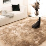 Shaggy vloerkleed – Spark beige